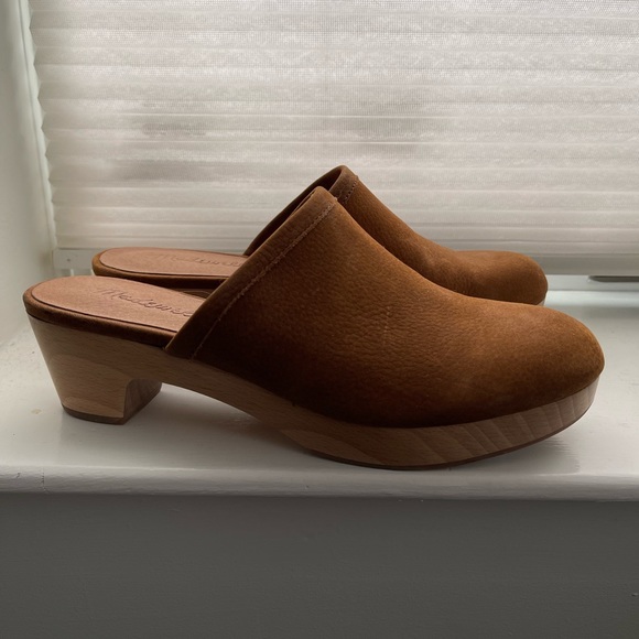 Madewell mule clogs wood block heels - Picture 3 of 4